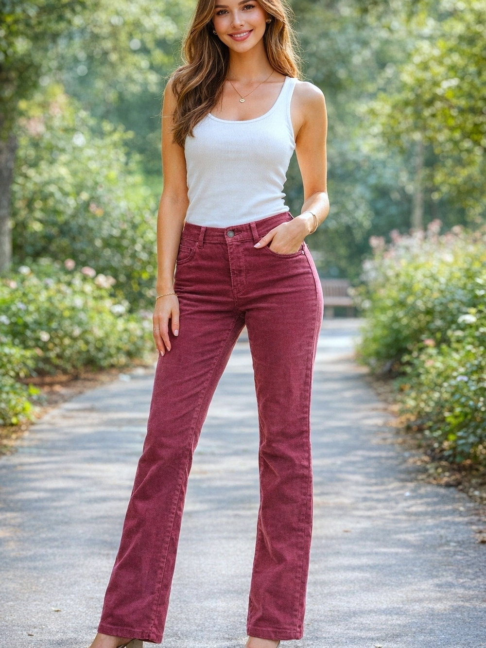 *NWT* Live A Little Woman Stretchy Corduroy jeans Size 4